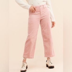 PAIGE corduroy wide leg pants size 28